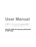 Helios HELIOS X3000 User Manual предпросмотр