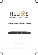 Helios ICT Platinum Series Instruction Manual preview