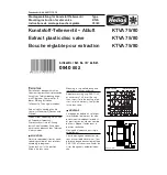 Helios KTVA 75/80 Mounting Instructions preview