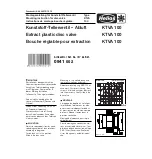 Предварительный просмотр 2 страницы Helios KTVA 75/80 Mounting Instructions