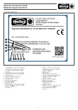 Preview for 6 page of Helios KVD 225/4/50/25 Ex Operation And Installation Instructions Manual