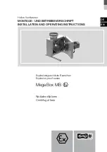 Helios MegaBox MB Installation And Operating Instructions Manual preview