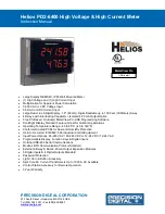 Предварительный просмотр 1 страницы Helios PD2-6400 Instruction Manual