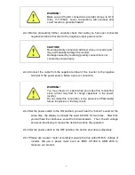 Предварительный просмотр 10 страницы Helios RM-PSW 1102KVA User Manual