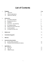 Preview for 2 page of Helios RM-PSW 1105KVA Instruction Manual