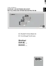 Preview for 1 page of Helios SlimVent SVR EC 100 Installation And Operating Instructions Manual