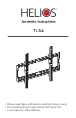 Helios TL64 Assembly Instructions Manual preview