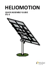 HelioZenit HELIOMOTION PV-4 Quick Assembly Manual preview