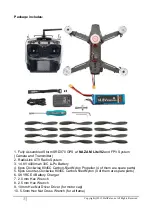 Предварительный просмотр 3 страницы Helipal storm racing drone 370 User Manual