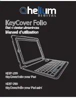 Preview for 12 page of Helium Digital KeyCover Folio HDBT-770 User Manual