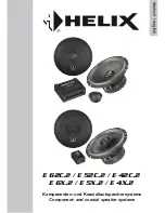 Предварительный просмотр 1 страницы HELIX 6X.2 Manual