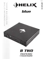 Preview for 1 page of HELIX blue B TWO Instruction Manual