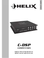 HELIX C-DSP Competition Manual preview