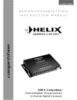 Предварительный просмотр 1 страницы HELIX DXP-6 Competition Instruction Manual