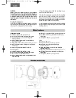 Предварительный просмотр 3 страницы HELIX ESPRIT H Manual