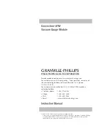 Предварительный просмотр 3 страницы HELIX GRANVILLE-PHILLIPS Convectron ATM Instruction Manual