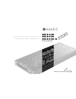 HELIX HXA 400 Manual предпросмотр