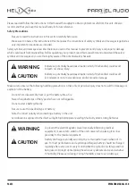 Preview for 2 page of HELIX I58X Operation Manual