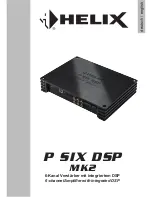 HELIX P SIX DSP MK2 Manual preview