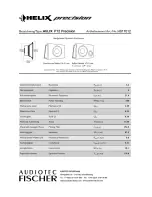 HELIX P12 Precision Datasheet preview