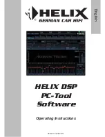 Preview for 1 page of HELIX PP50DSP Operating Instructions Manual