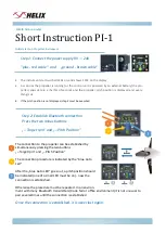 HELIX Propeller Instrument PI-1 Short Instruction preview