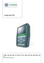 Hella Gutmann mega macs 50 Quick Start Manual предпросмотр