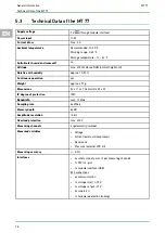 Preview for 38 page of Hella Gutmann MT 77 Operating Instructions Manual