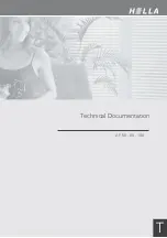 Hella AF 100 K Technical Documentation Manual preview