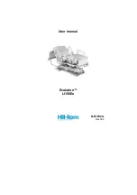 Preview for 1 page of Hellenbrand Hill-Rom Evolution LI156E Series User Manual