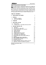 Preview for 3 page of Hellenbrand Hill-Rom Evolution LI156E Series User Manual