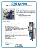 Предварительный просмотр 1 страницы Hellenbrand Reverse Osmosis Systems GRO Series Brochure & Specs