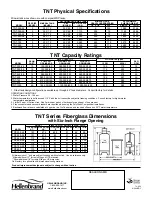 Предварительный просмотр 8 страницы Hellenbrand TNT Series Specifications