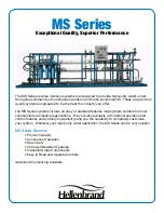 Предварительный просмотр 1 страницы Hellenbrand Water Purification System MS Series Brochure & Specs