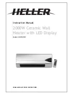 HELLER CWH521NS Instruction Manual предпросмотр