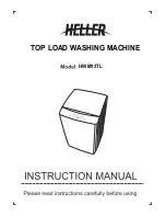 HELLER HWM13TL Instruction Manual предпросмотр