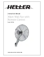 HELLER RWF40 Instruction Manual preview