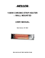 HELLER SH1500C User Manual preview