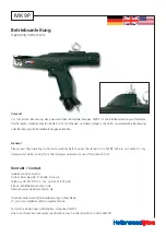 Hellermann Tyton MK9P Operating Instructions Manual preview
