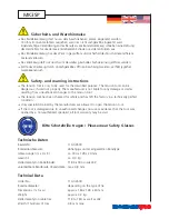 Preview for 2 page of HellermannTyton MK3SP Operating Instructions