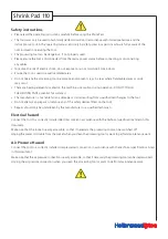 Preview for 2 page of HellermannTyton ShrinkPad 110 Operating Instructions Manual