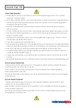 Preview for 3 page of HellermannTyton ShrinkPad 110 Operating Instructions Manual