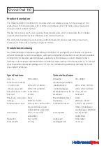 Preview for 4 page of HellermannTyton ShrinkPad 110 Operating Instructions Manual