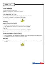 Preview for 15 page of HellermannTyton ShrinkPad 110 Operating Instructions Manual