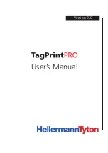 HellermannTyton TagPrintPRO User Manual preview