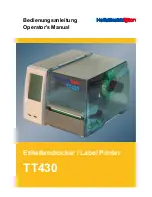 Предварительный просмотр 1 страницы HellermannTyton TT430 Operator'S Manual