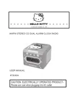 Hello Kitty KT2053A User Manual preview