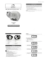 Preview for 1 page of Hello Kitty KT3004 User Manual