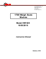 Предварительный просмотр 1 страницы Helm HM1525 Instruction Manual