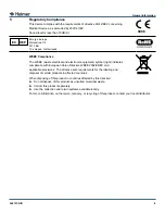 Preview for 9 page of Helmer Scientific Horizon HLF105 Operation Manual